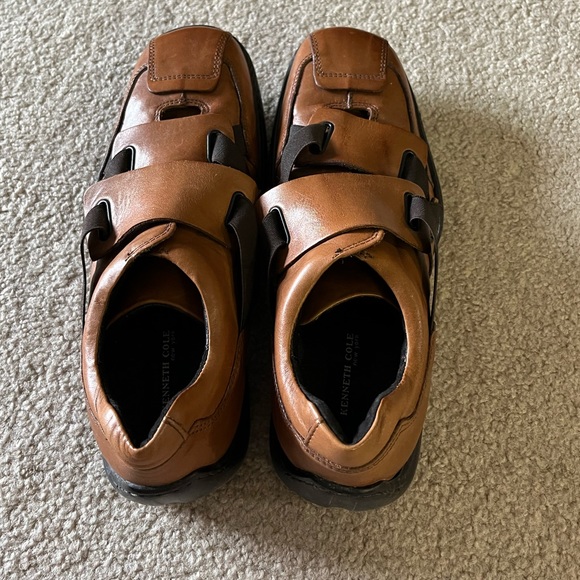 Kenneth Cole New York Brown Leather Dress Shoes Vintage - Picture 5 of 10